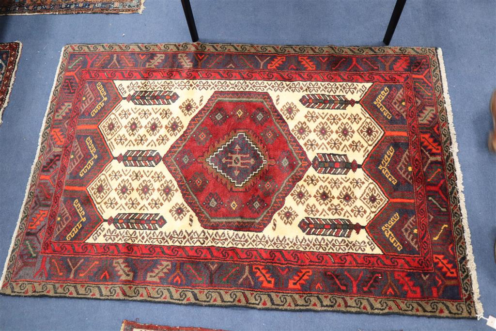 A Hamadan carpet, 190 x 125cm